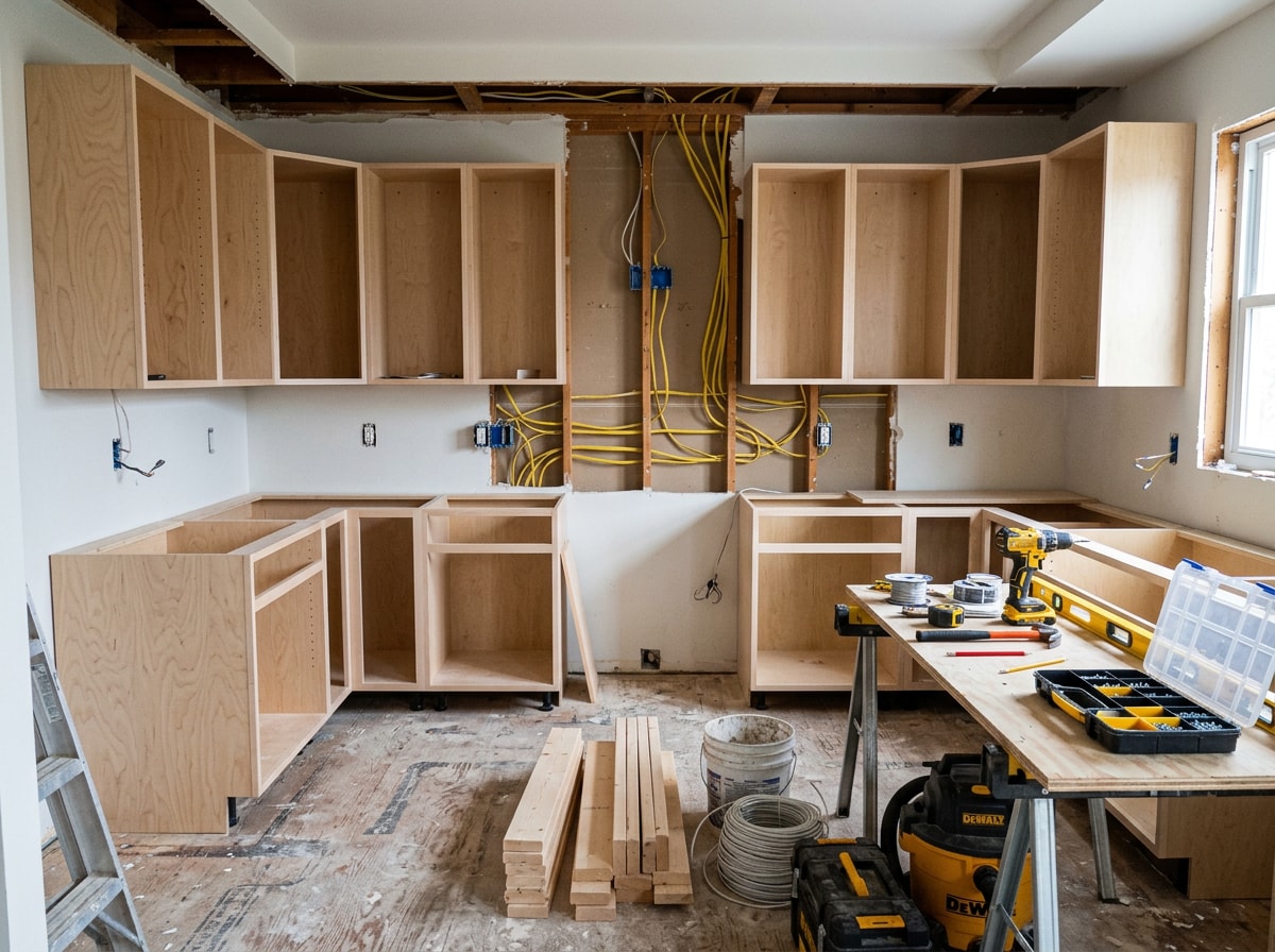 Simple kitchen remodeling process and timeline overview