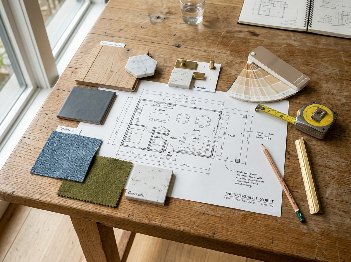 Design consultation with renderings for a Woodbury, MN remodeling project